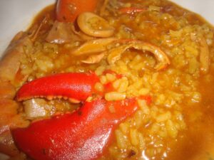 Arroz con mariscos