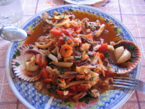 Pescado a lo macho